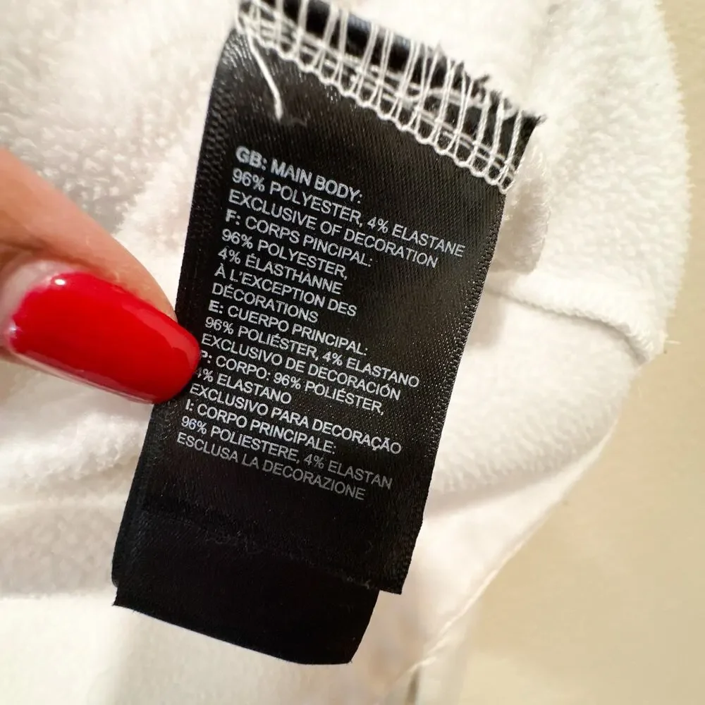 The Northface Women's Fleece Canyonlands 1/2 zip White Heather - Picture 4 of 8